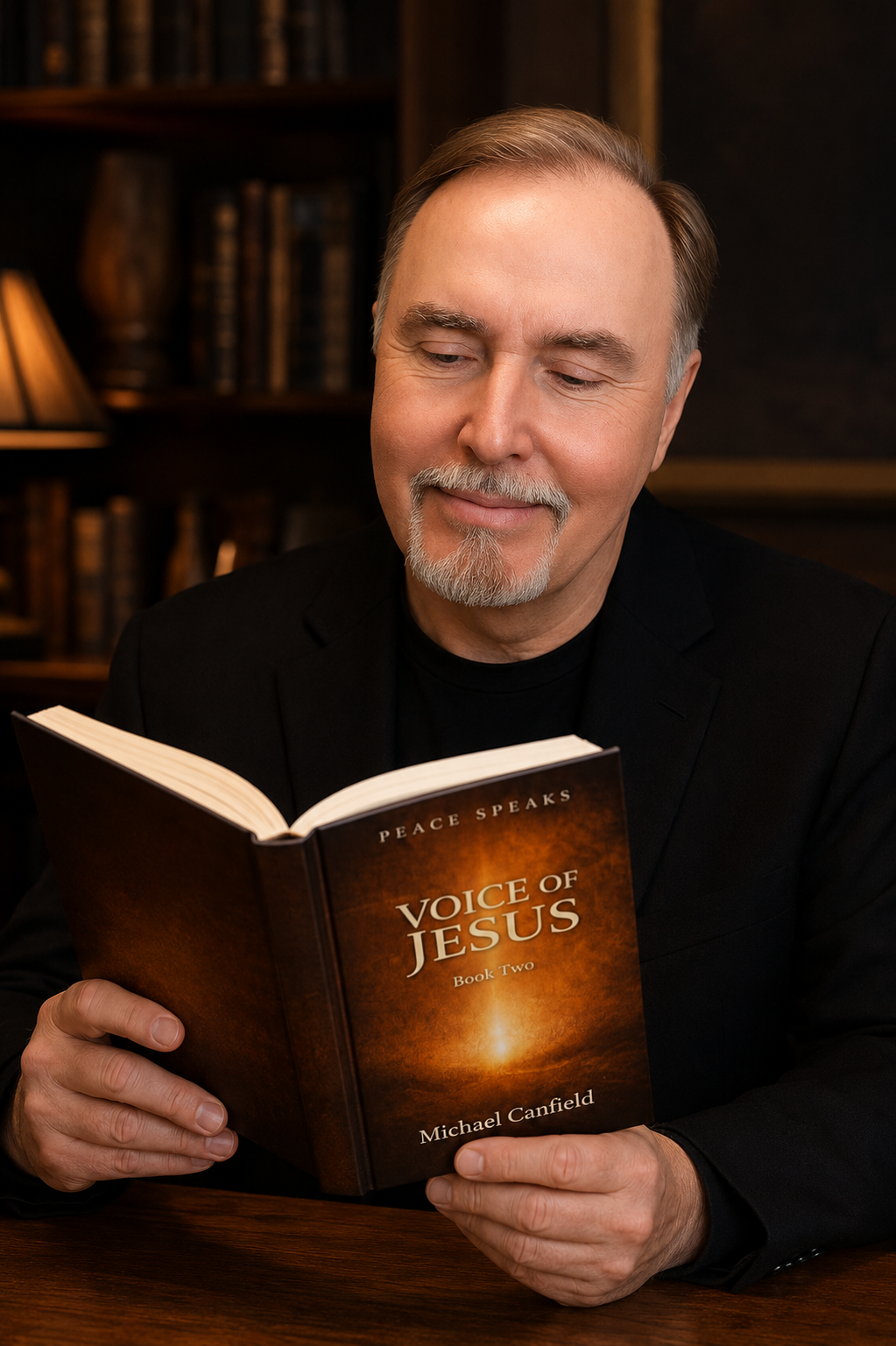Michael Canfield reading Voice of Jesus